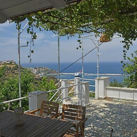 Mare Vista Villa Evdilos  Ngoại thất bức ảnh