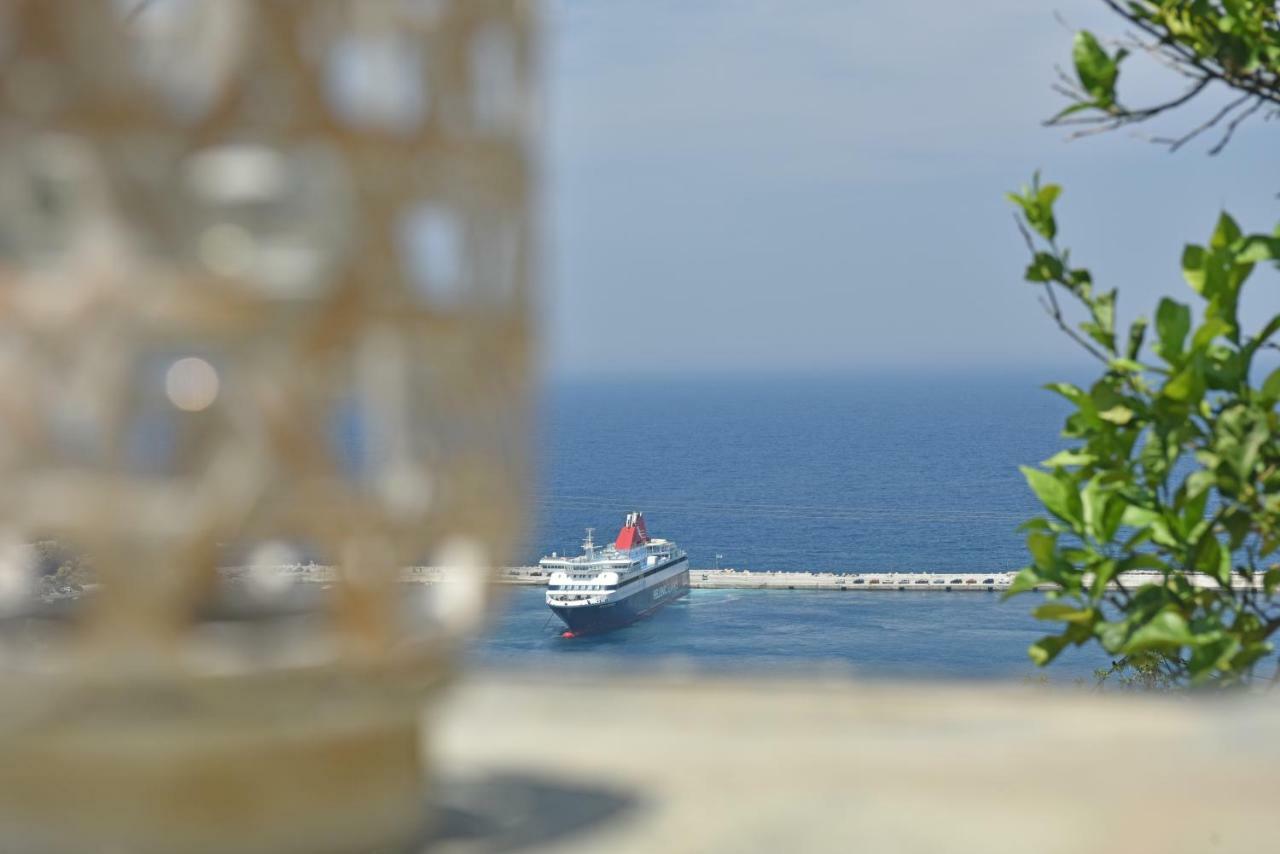 Mare Vista Villa Evdilos  Ngoại thất bức ảnh